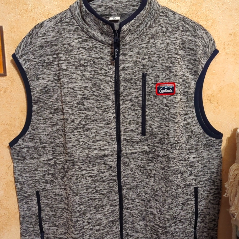 St.Louis Cardinals Sweater Vest NWOT 2X